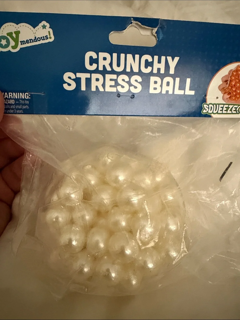 Trendy Brand New Crunchy Pearl Stress Ball Squishy🔥